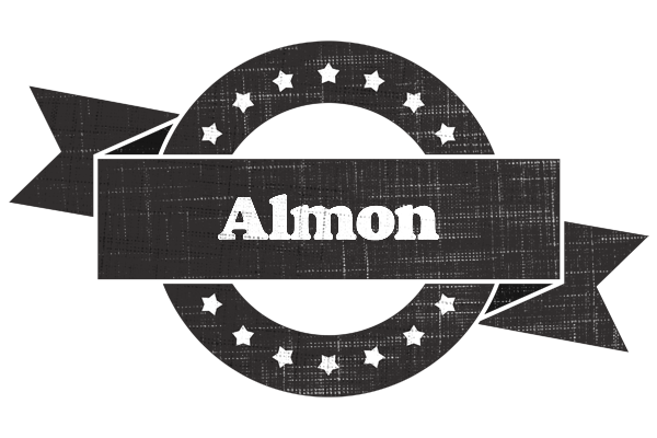 Almon grunge logo