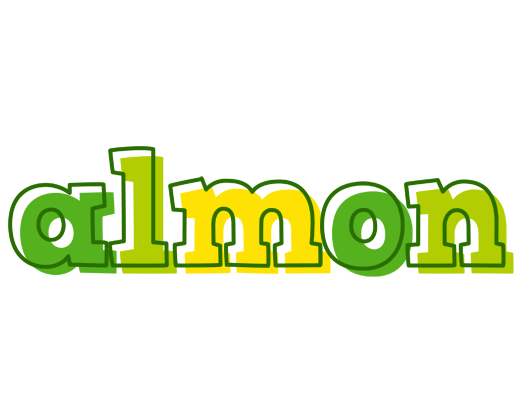 Almon juice logo