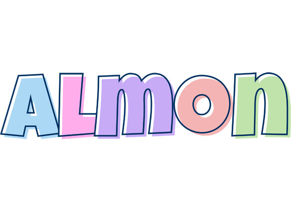 Almon pastel logo