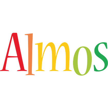 Almos birthday logo