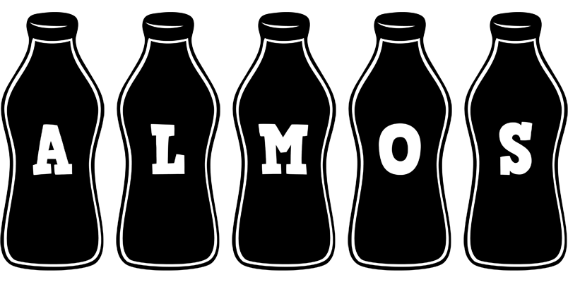 Almos bottle logo