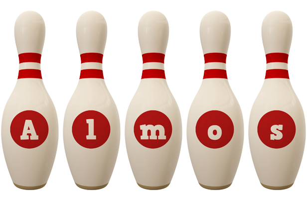 Almos bowling-pin logo