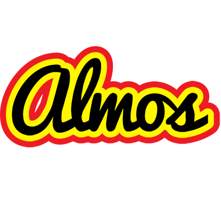 Almos flaming logo