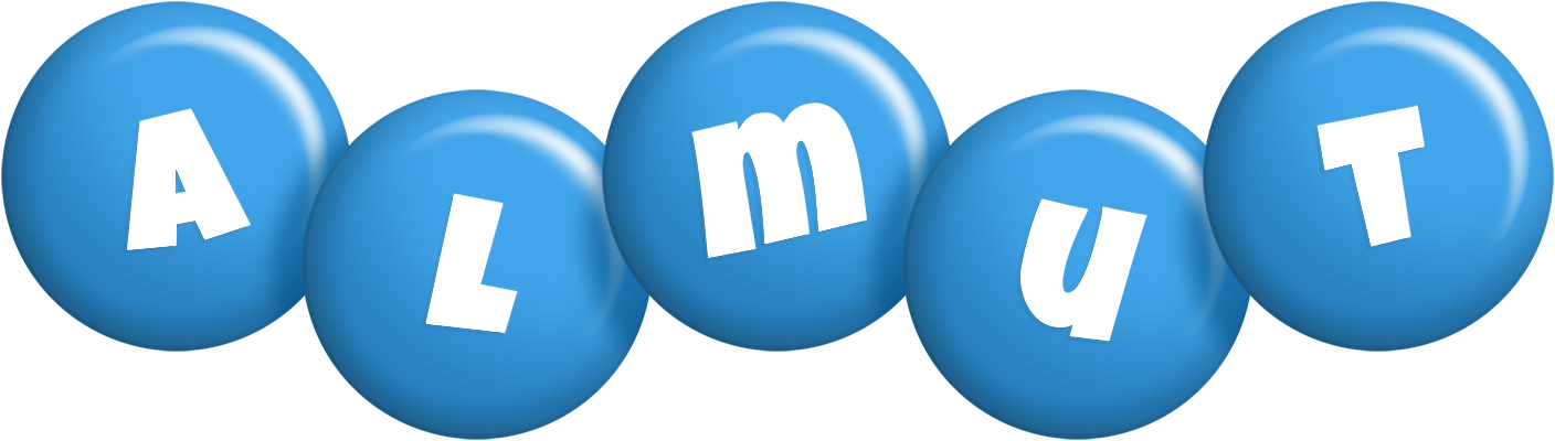 Almut candy-blue logo