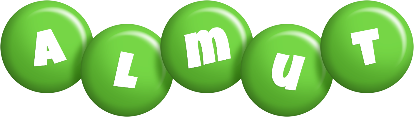 Almut candy-green logo