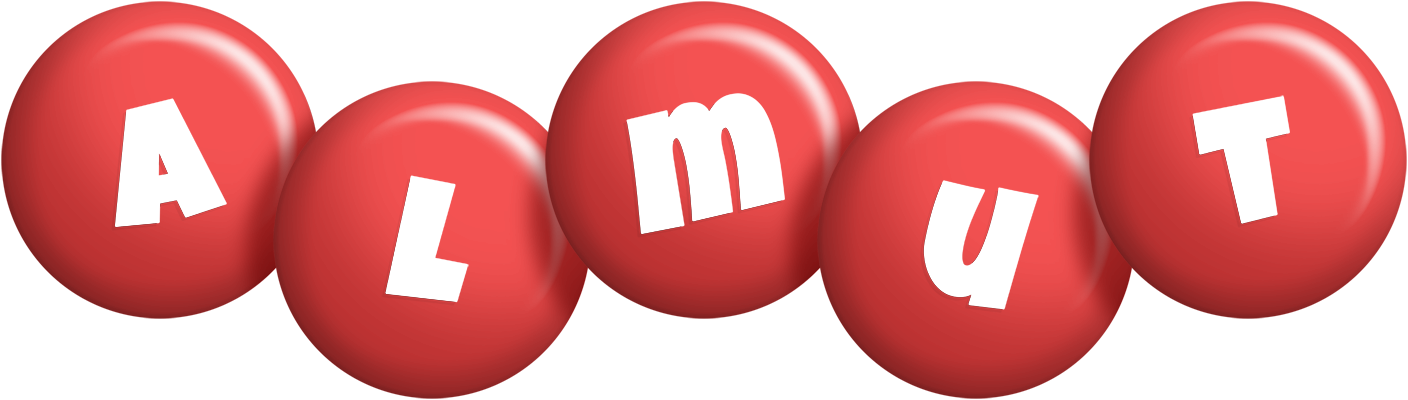 Almut candy-red logo