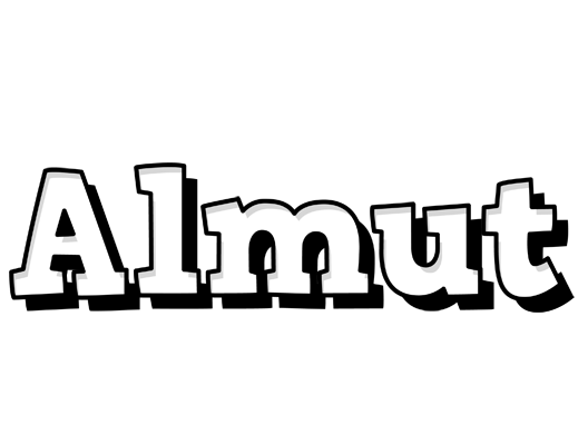 Almut snowing logo