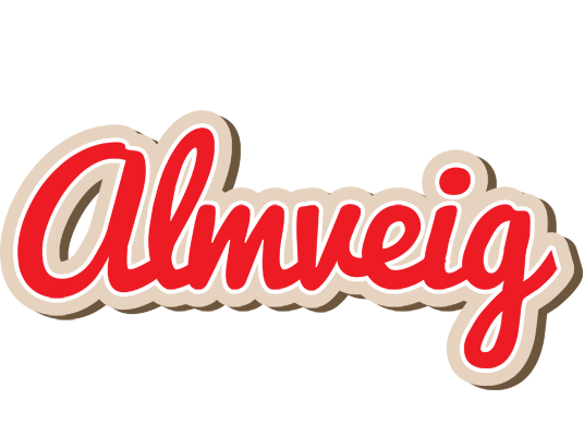 Almveig chocolate logo