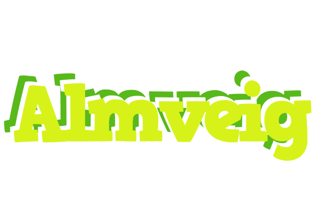 Almveig citrus logo