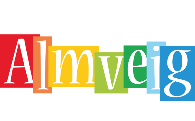 Almveig colors logo