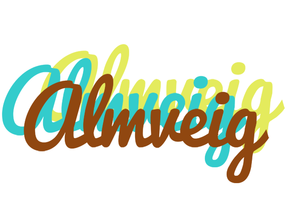 Almveig cupcake logo