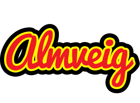 Almveig fireman logo