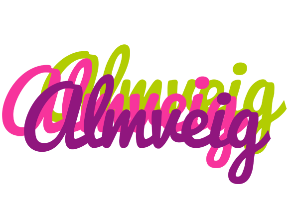 Almveig flowers logo