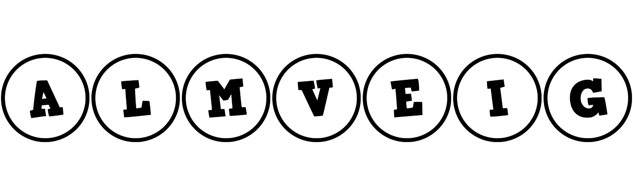 Almveig handy logo