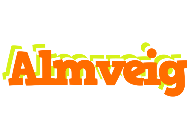 Almveig healthy logo