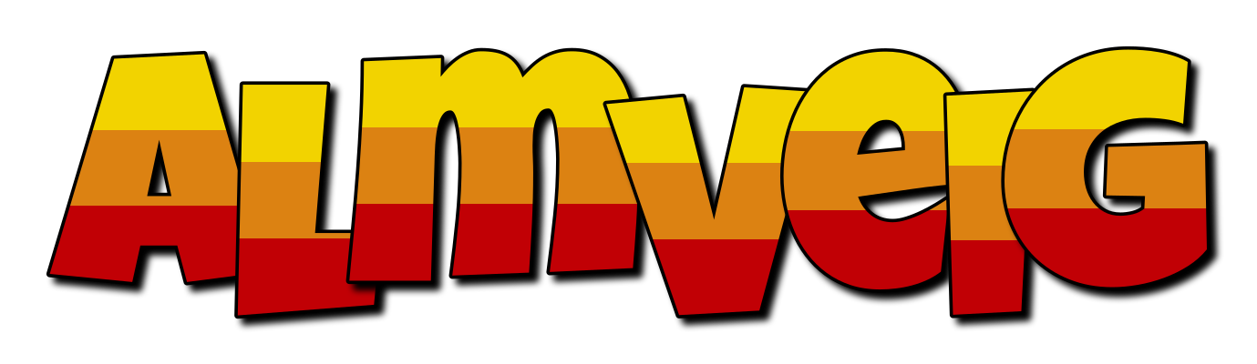 Almveig jungle logo