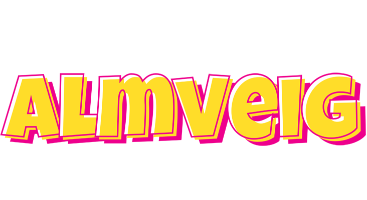 Almveig kaboom logo