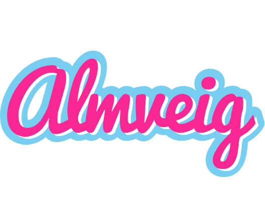 Almveig popstar logo