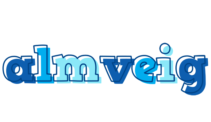 Almveig sailor logo