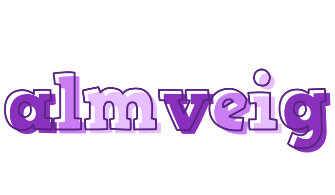 Almveig sensual logo