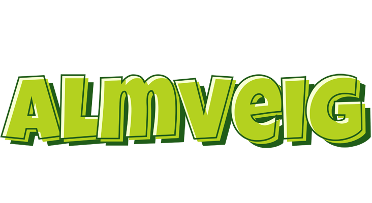 Almveig summer logo