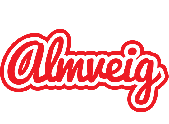 Almveig sunshine logo