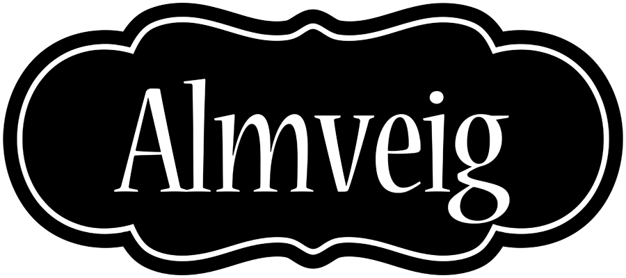 Almveig welcome logo