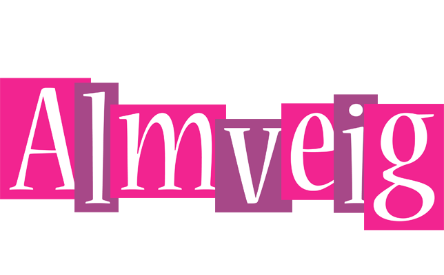 Almveig whine logo