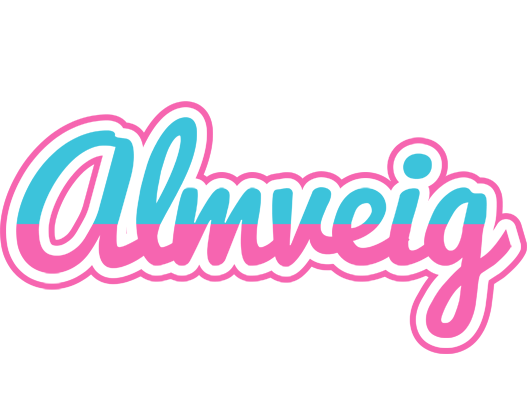 Almveig woman logo