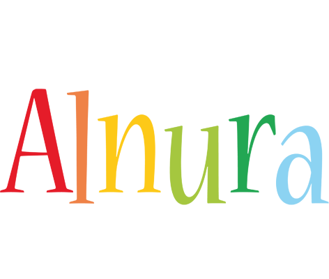 Alnura birthday logo