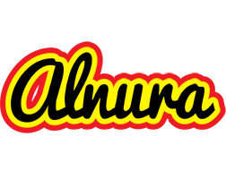 Alnura flaming logo