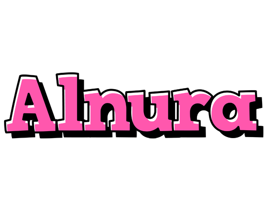 Alnura girlish logo