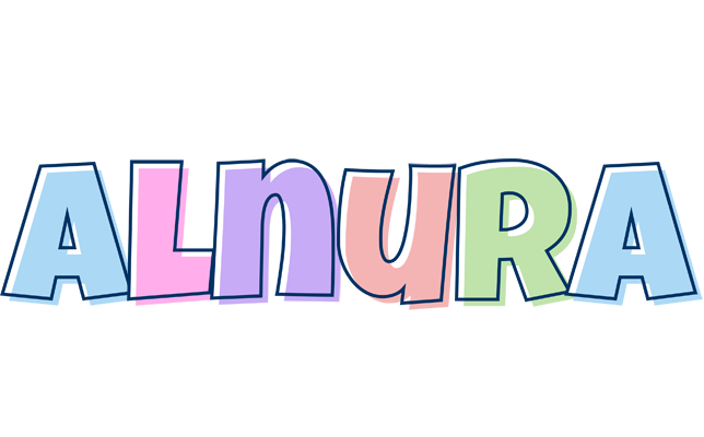 Alnura pastel logo