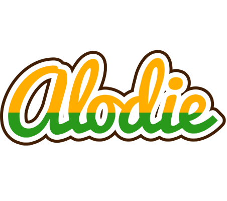 Alodie banana logo