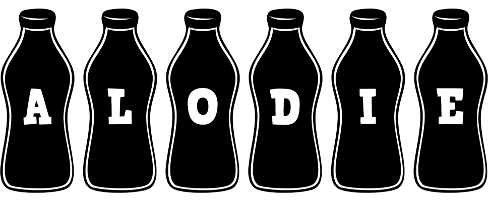 Alodie bottle logo