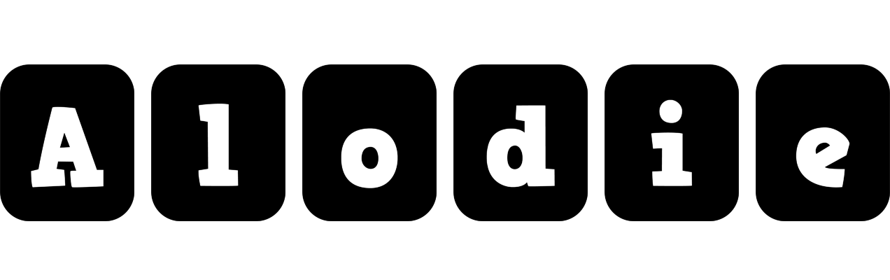 Alodie box logo