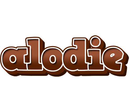 Alodie brownie logo