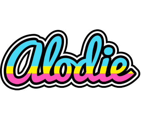 Alodie circus logo