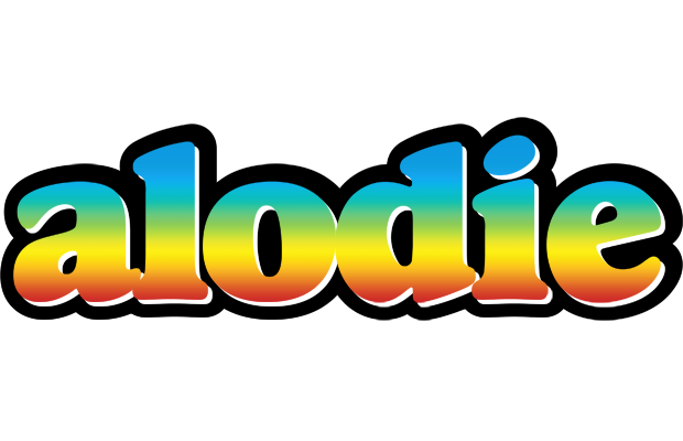 Alodie color logo