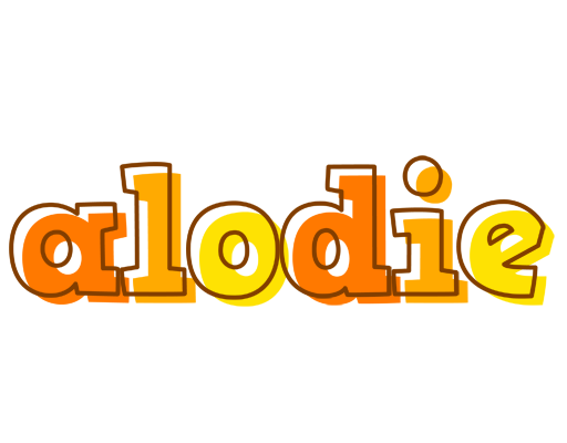 Alodie desert logo