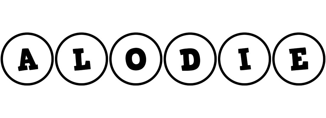 Alodie handy logo