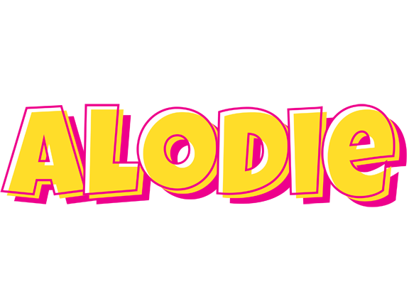 Alodie kaboom logo