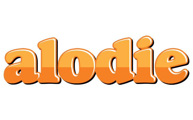 Alodie orange logo