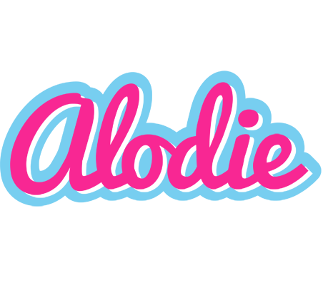 Alodie popstar logo