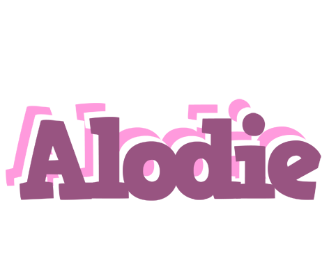 Alodie relaxing logo