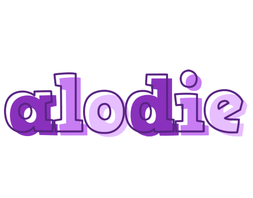 Alodie sensual logo