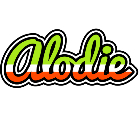 Alodie superfun logo