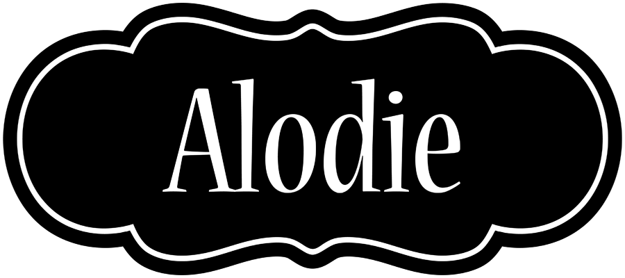 Alodie welcome logo