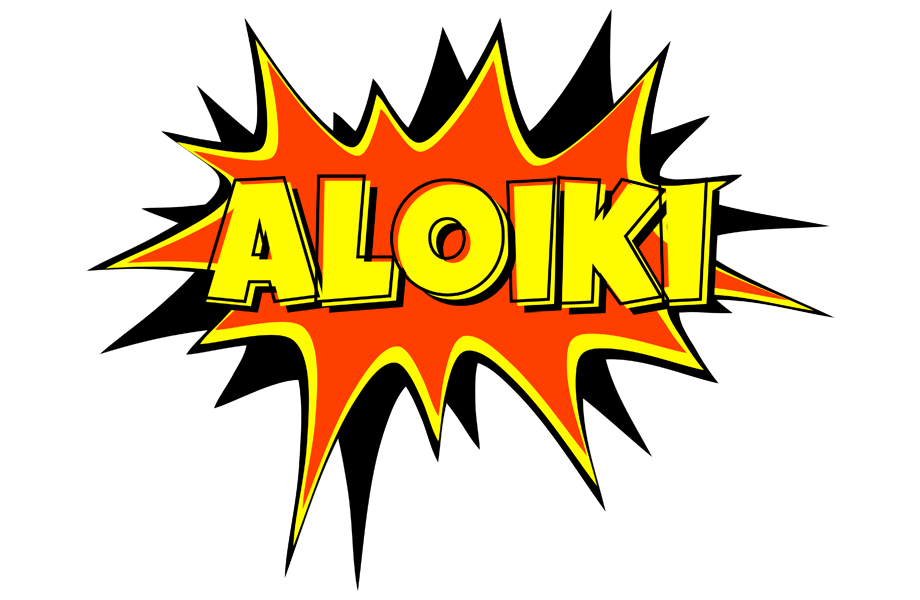 Aloiki bazinga logo