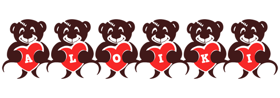 Aloiki bear logo